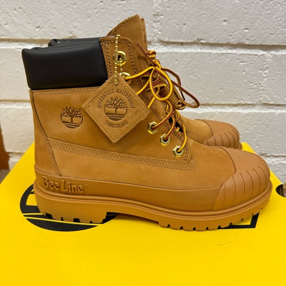 Timberland Bee Line 6” Rubber Toe Waterproof Wheat Boot - Picture 1 of 7